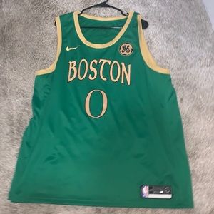 Boston Celtics Nike Jayson Tatum St. Patrick's Day Jersey